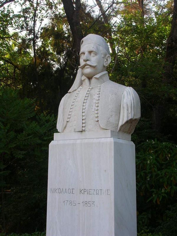 Νικόλαος Κριεζιώτης, Οπλαρχηγός του 1821